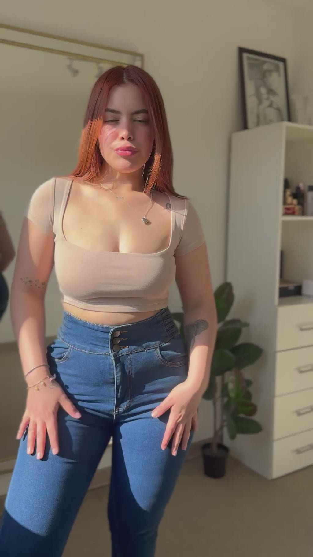 Jeans Skinny Torero Control Abdomen